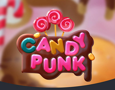 Candy punk Дизайн игры для мобильного