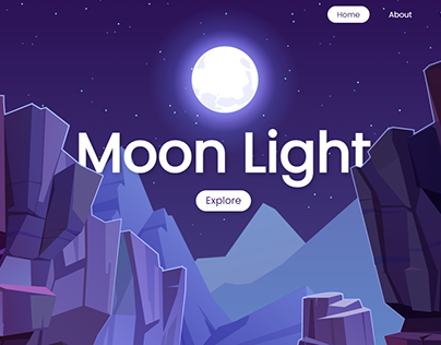 Parallax Animated Homepage Design: HTML, CSS & JS