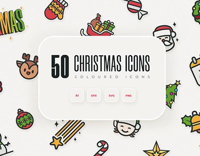 50 CHRISTMAS ICONS PACK