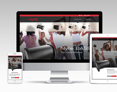 NYNE - Website, Print, Packaging, POP Display