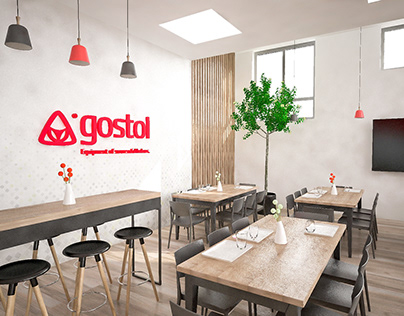 GOSTOL | eating room, architecture, graphics