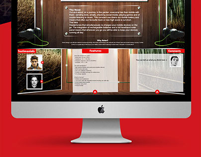 Onbeat Web site Concept