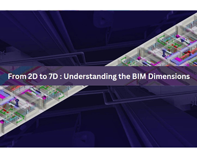 From 2D to 7D : Understanding the BIM Dimensions