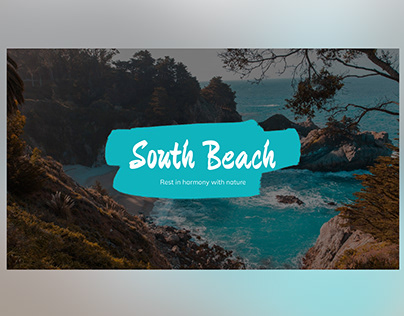 Modern South Beach - free Google Slides Presentation