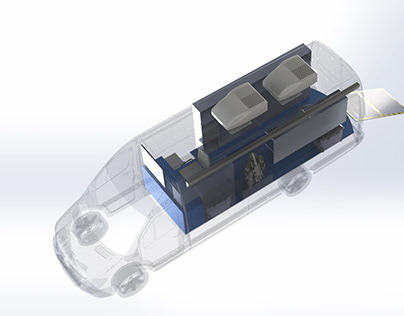 X-ray Scanning Wagon/Solidworks