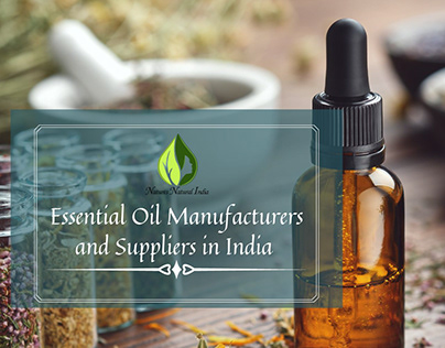 essential oil manufacturers in India, as the country
