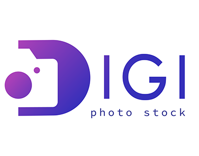 Digital PhotoStock Logo Design, Brand Logo