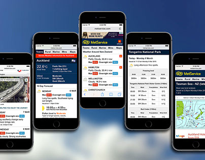 2013-2014 m.metservice.com Mobile website