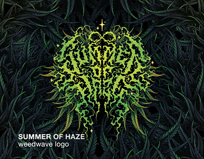 SUMMER OF HAZE stoner metal logo