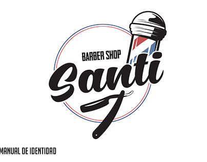 Manual de marca Santi Barber Shop