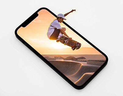 Skateboarding from phone