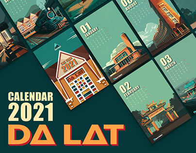 DaLat's Classic Beauty Calendar 2021
