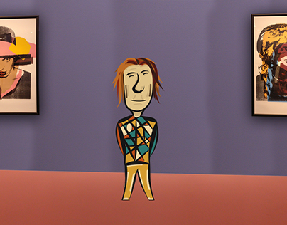 Groninger museum character animatie