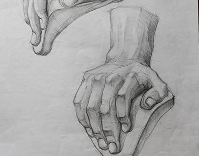 HANDS Graphics, drawing, painting Art / РУКИ Арт