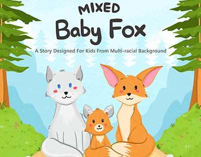 Mixed Baby Fox - Children Book
