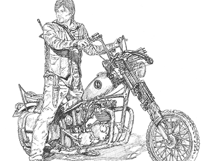 Daryl & Motorcycle