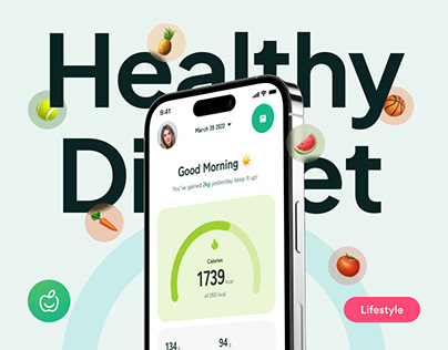 LifeFit - Healthy diet application UI Kit