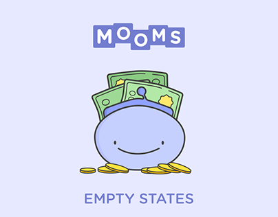 Mooms app - Empty states