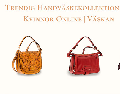 Trendig handväskekollektion för kvinnor online