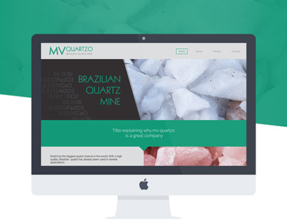 Mv Quartzo - responsive Single Page
