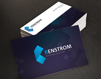 Benstrom - Logo & Business Card Design
