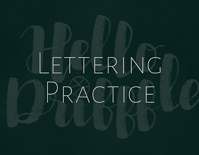 Lettering Practice