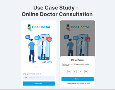 Use Case - Online Doctor Consultation App