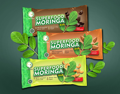 MORBI+ Moringa Packaging Design