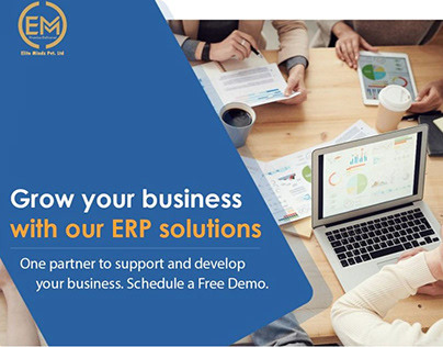 ERP Solution & Mobile App Launch - Campaign Ads -