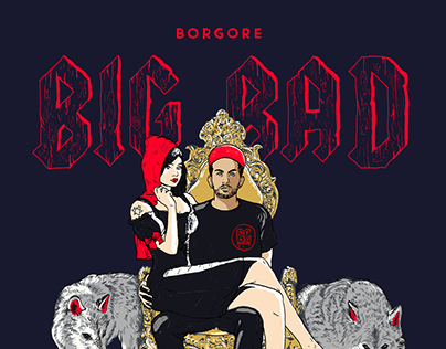 Borgore "Big Bad" Cover Artwork