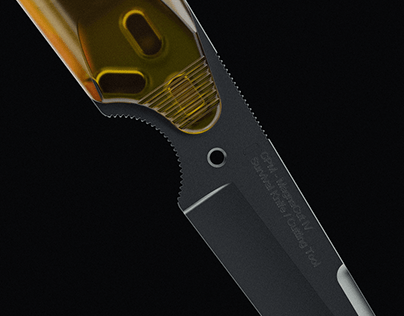 Survival Knife / Cutting Tool / the nail