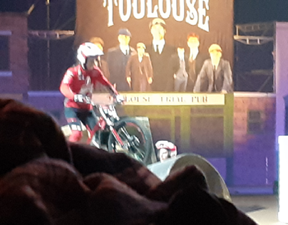 trial motocross au Zénith de Toulouse
