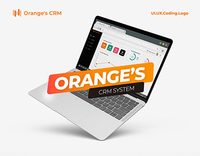 Orange's CRM System | UI/UX | Dashboard | Logo
