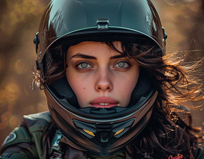 Rider's Gaze: The Soul Behind the Helmet