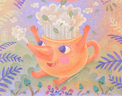 Birthday teapot