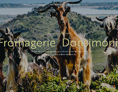 Site Fromagerie Donsimoni