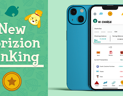 Animal Crossing: New Horizon Banking app