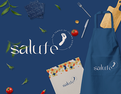 Salute. Italian restaurant branding