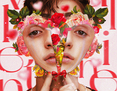 TOPIC: FLOWERS, VALENTINE, FOREST, TIME_ COLLAGE ART