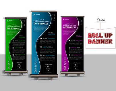 PROFESSIONAL ROLLUP BANNER DESIGN 4