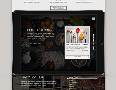 Culinary School Website