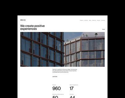 Corporate site | Architecture company