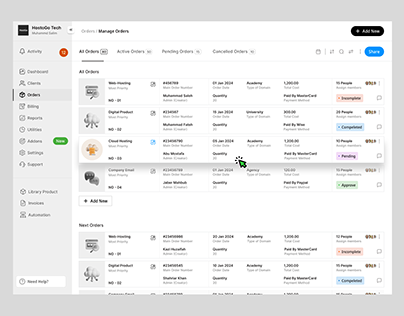 Project thumbnail - Business Performance CRM UI UX
