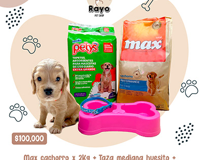 Post para redes de Rayo Pet Shop