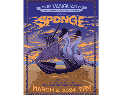 Project thumbnail - Gig Poster for Sponge