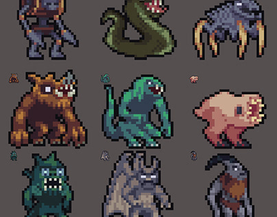 32x32 Monsters pack