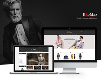 KibMaz | Creative eCommerce PSD Theme