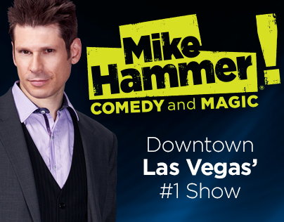 Mike Hammer Comedy and Magic-Las Vegas Show