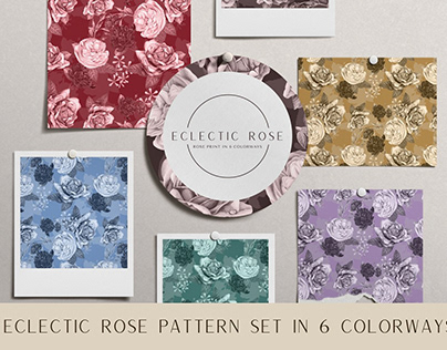 Eclectic Rose Print
