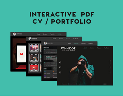 Free Interactive PDF CV/resume